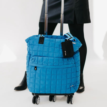 Tenley Quilted Tote Roller Bag view 11
