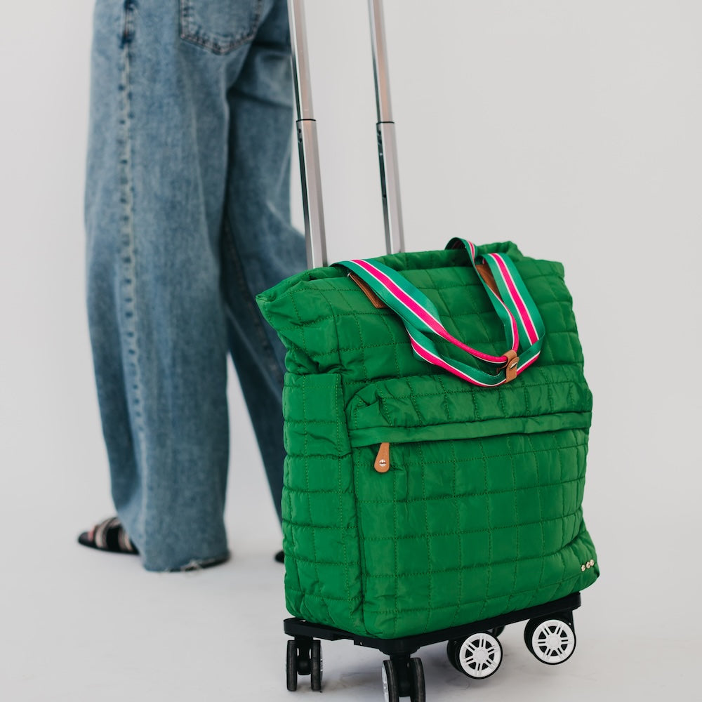 Tenley Quilted Tote Roller Bag view 19