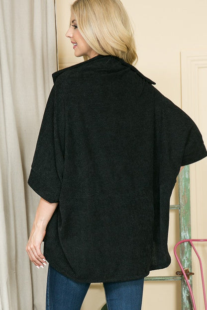 Textured Shawl Collared Sweater Cardigan view 11 - ‎Men'S Textured Shawl Collar Sweater (top)