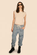The Ana Tank 2.0 - Bone XS (top) - tank bone, ana tank bone - shop at us.meeeshop