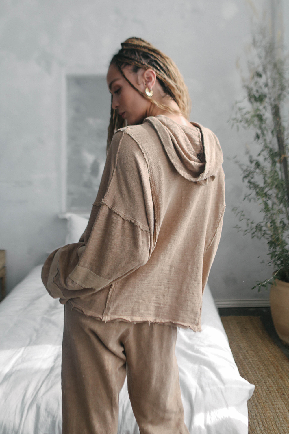 The Baja Hoodie Top in XL view 6 - Baja Hoodie Womens
