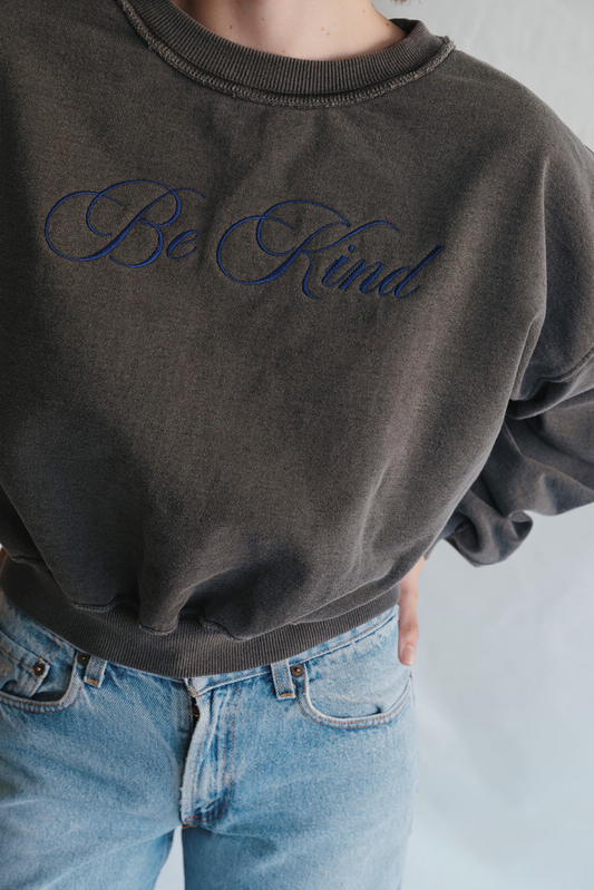 The “be Kind” Sweatshirt in S view 2 - Kind Sweatshirts (top)