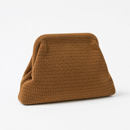 The Beige Everywhere Clutch Handbag view 3