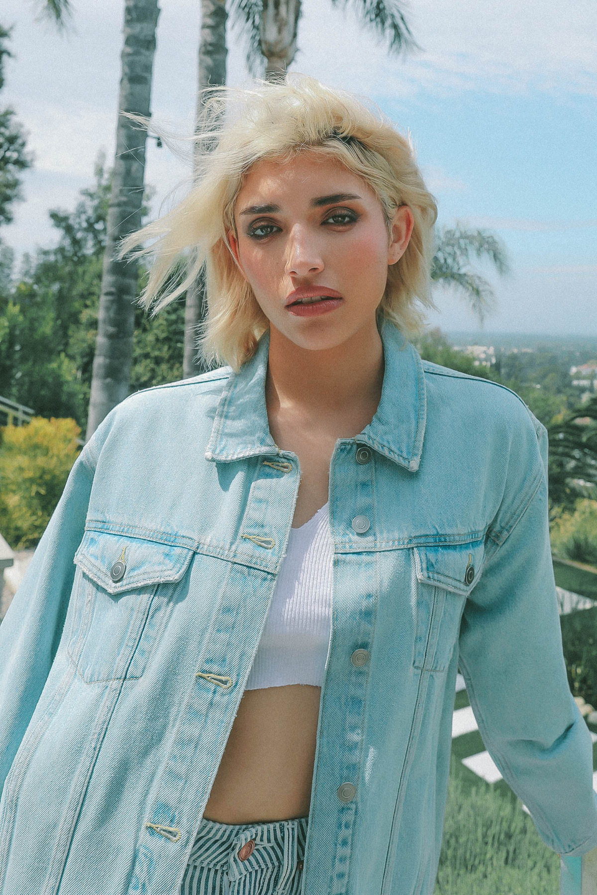 The Canyon Bleach Denim Jacket in XL view 3 (bottom)