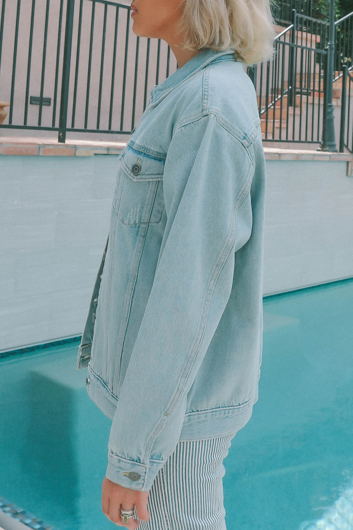 The Canyon Bleach Denim Jacket view 6 (bottom)