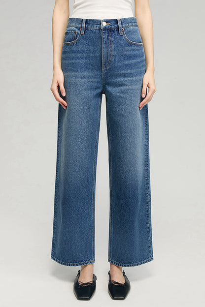 The Cityer Crop Wide Jeans Hj009 in Who Do You Love view 5 - City Chic Crop Jeans (bottom)