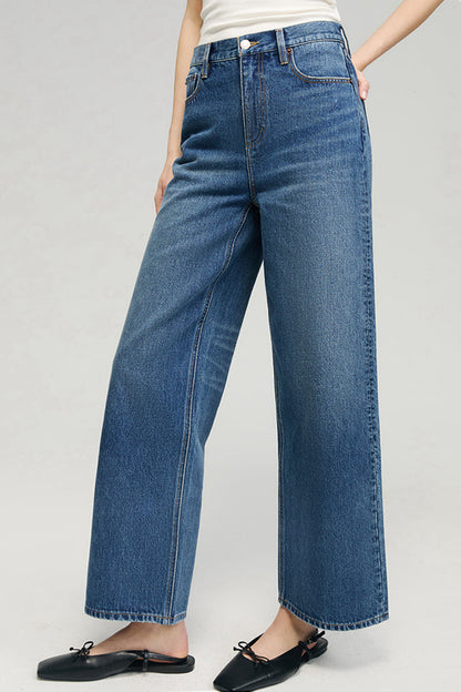 The Cityer Crop Wide Jeans Hj009 in Who Do You Love view 6 - City Chic Crop Jeans (bottom)
