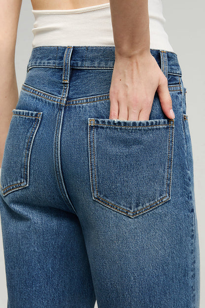 The Cityer Crop Wide Jeans Hj009 in Who Do You Love view 9 - City Chic Crop Jeans (bottom)
