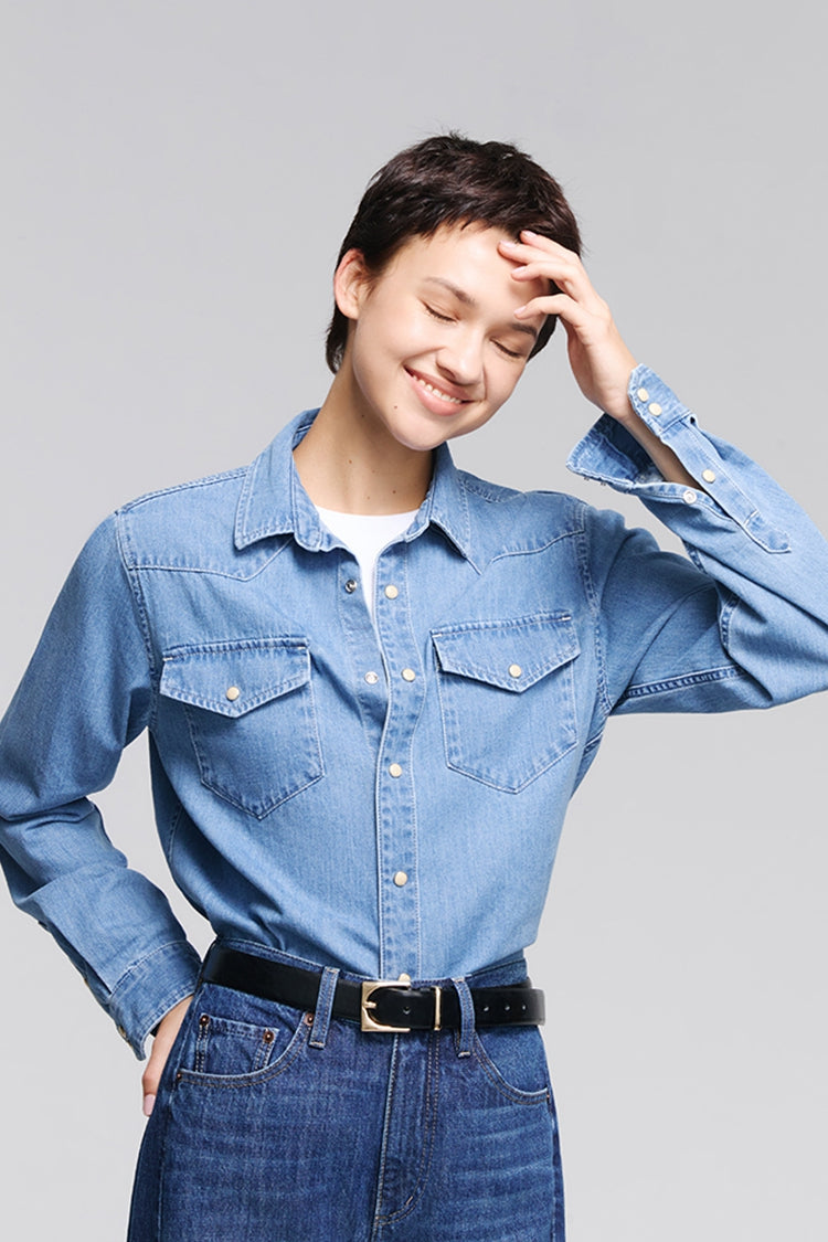 The Freeway Classic Western Shirt - MeeeShop Women's Fashion