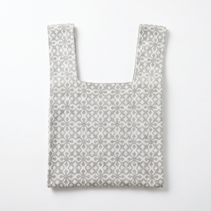 The Gray Solitaire Handbag view 4 - Gray Hand Purse