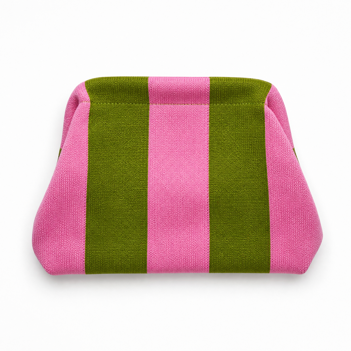 The Green & Pink Everywhere Clutch Handbag view 5 - Pink Green Clutch Bags