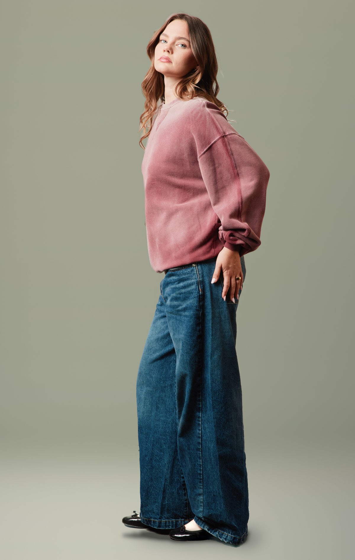 The Harvest Crewneck Sweatshirt in XS view 2 (top)