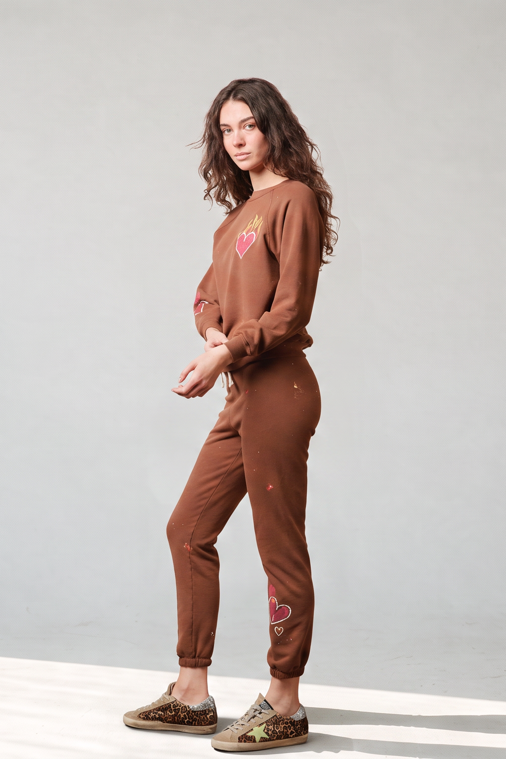 The Heart and Soul Crewneck Top in L view 4