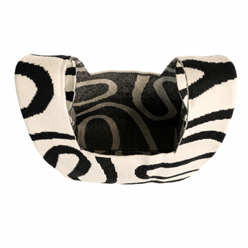 The Meander Black Handbag in Medium view 2