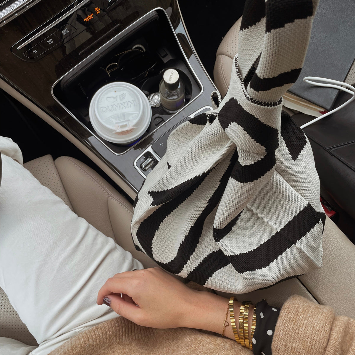 The Meander Black Handbag view 9