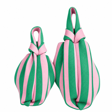 The Original Green & Pink Handbag in Medium view 2 - Original Green Bag