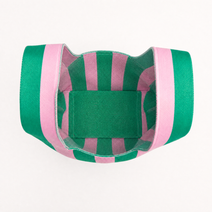 The Original Green & Pink Handbag view 4 - Original Green Bag