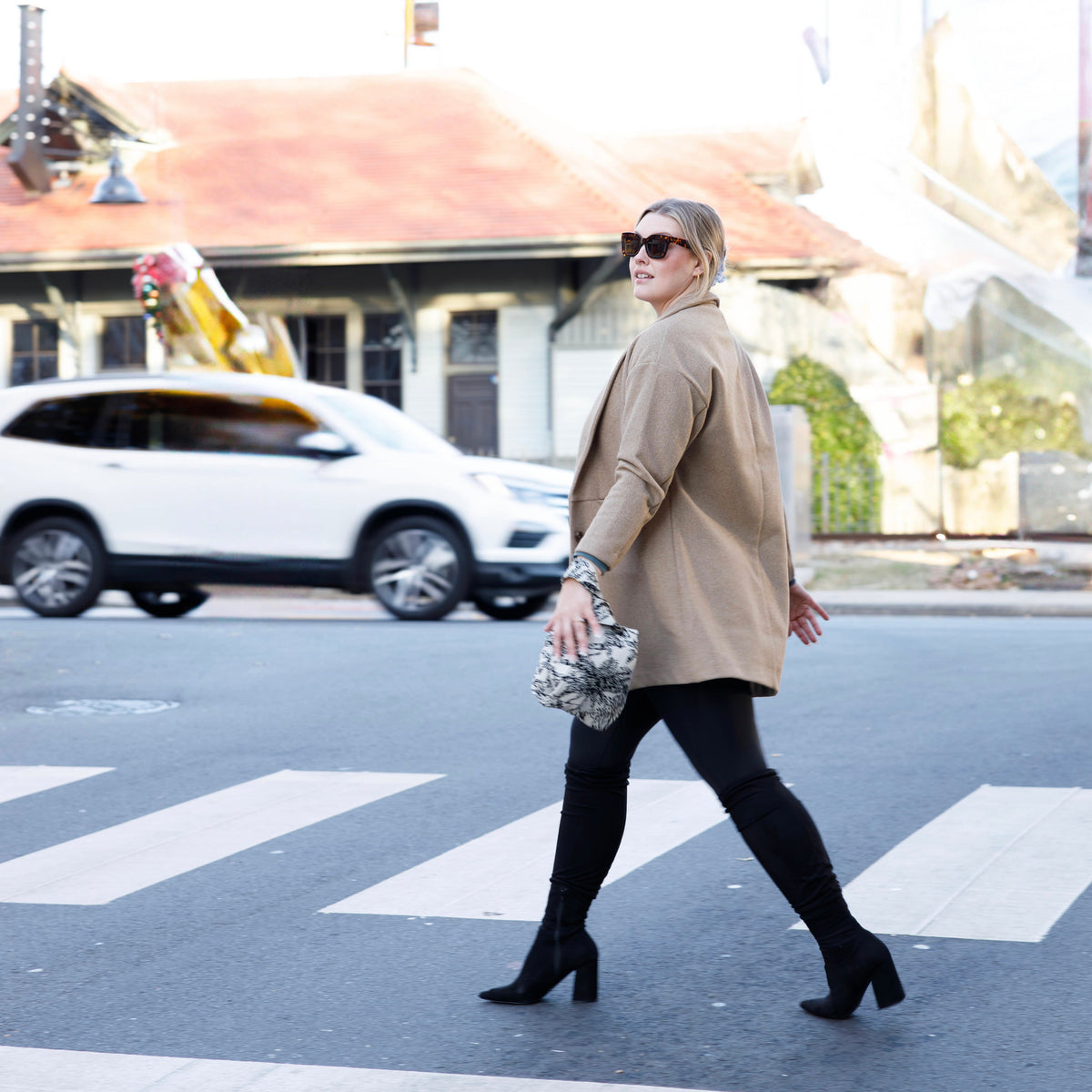 The Palm Beach Black Handbag view 6 - Summer Outfit Idea - Palm Beach Handbags