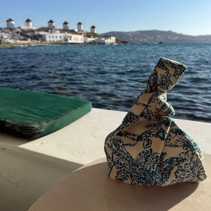 The Palm Beach Blue Handbag view 6 - Summer Outfit Idea - Palm Beach Handbags