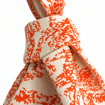 The Palm Beach Orange Handbag view 2 - Summer Outfit Idea - Palm Beach Handbags