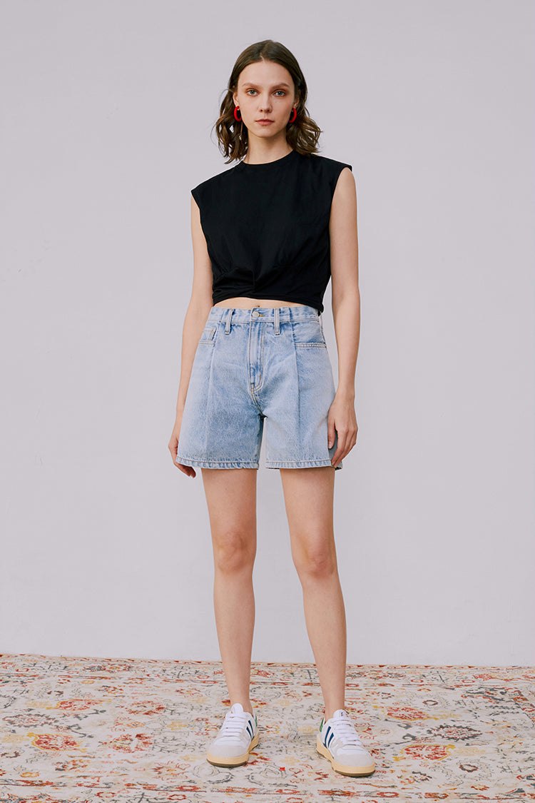 The Pleated Fun Short - MeeeShop Women's Fashion