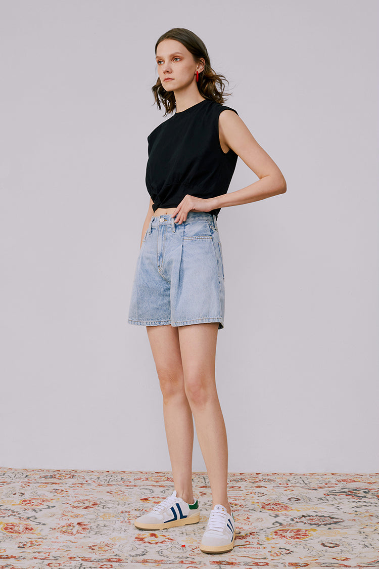 The Pleated Fun Short - MeeeShop Women's Fashion