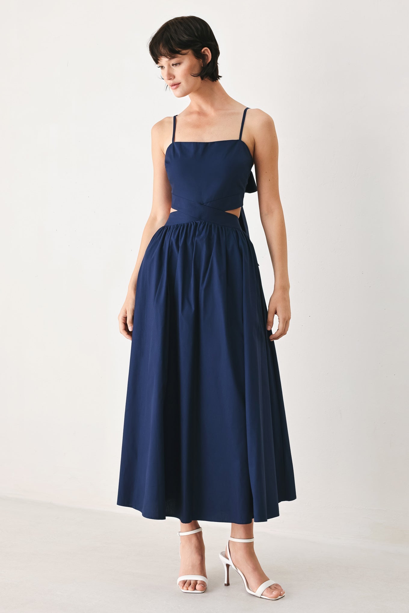 The Riviera Nights Woven Midi Dress view 10 - Riviera Nights Dress Code