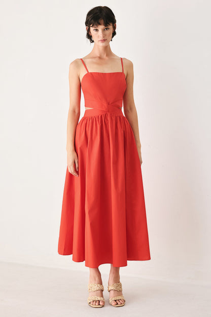 The Riviera Nights Woven Midi Dress view 7 - Riviera Nights Dress Code