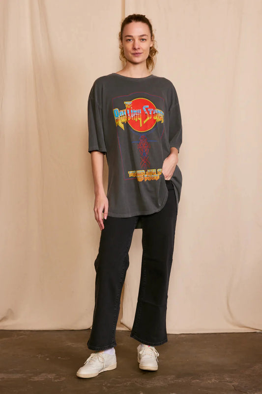 The Rolling Stones Cow Palace Oversized Tee in One Size - Relaxed Fit - Rolling Stones Tee Shirts (top)