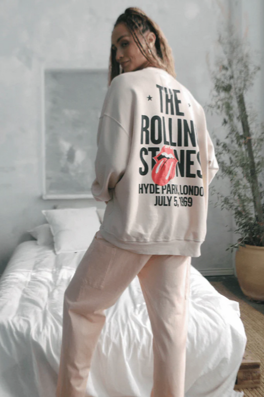 The Rolling Stones London 1969 Sweatshirt in S view 2 - Rolling Stones Sweatshirt H&M (top)