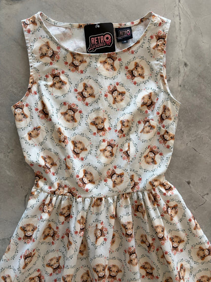 Till the Cows Come Home Vintage Dress in L view 4