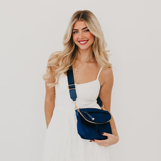 Tilly Crossbody Bag in Rose Pink