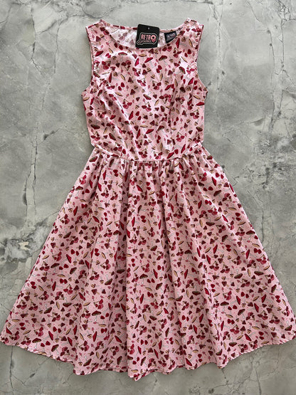 Toadstool Vintage Dress in XL view 5 - Vintage Mushroom Dress