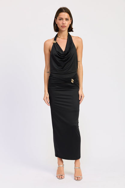 Tori Maxi Skirt in Black - Tori Maxi Dress