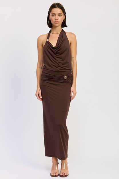 Tori Maxi Skirt in Cobalt view 4 - Tori Maxi Dress