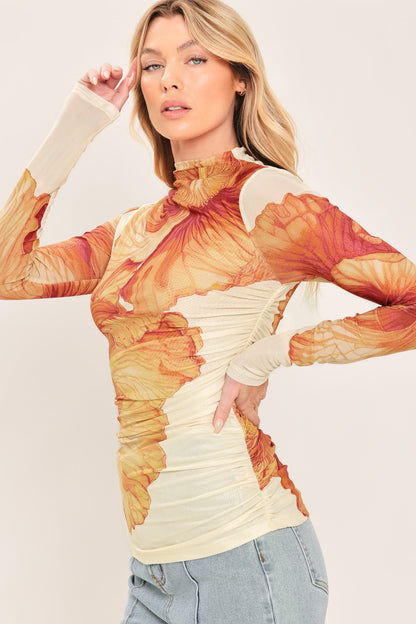 Tropic Bloom Power Mesh Top view 12