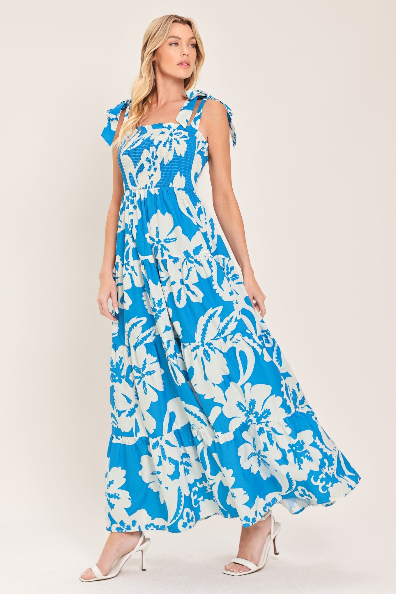 Tropically Yours Woven Maxi Dress in YELLOW view 6 - Yours Tropical Dress