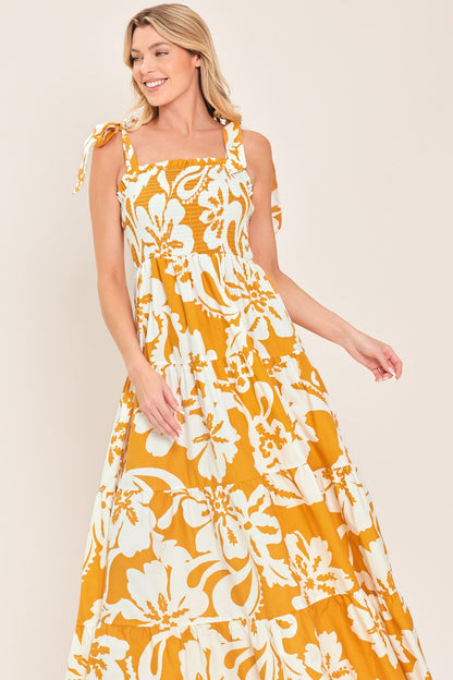 Tropically Yours Woven Maxi Dress view 8 - Yours Tropical Dress