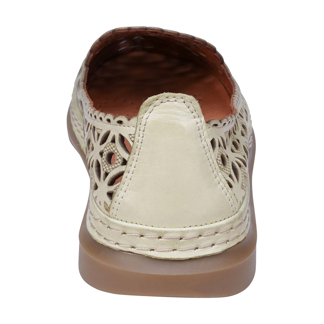 Tumi Mint Perforated Leather Flats Mint view 4 (shoe) - leather flats, perforated leather flats - shop at us.meeeshop