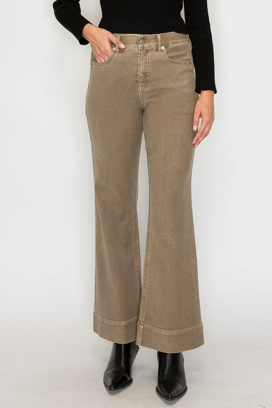 Tummy Control High Rise Holly Flare Jeans in M view 2 - High-Waisted - Tummy Control Jeans For Women (bottom)