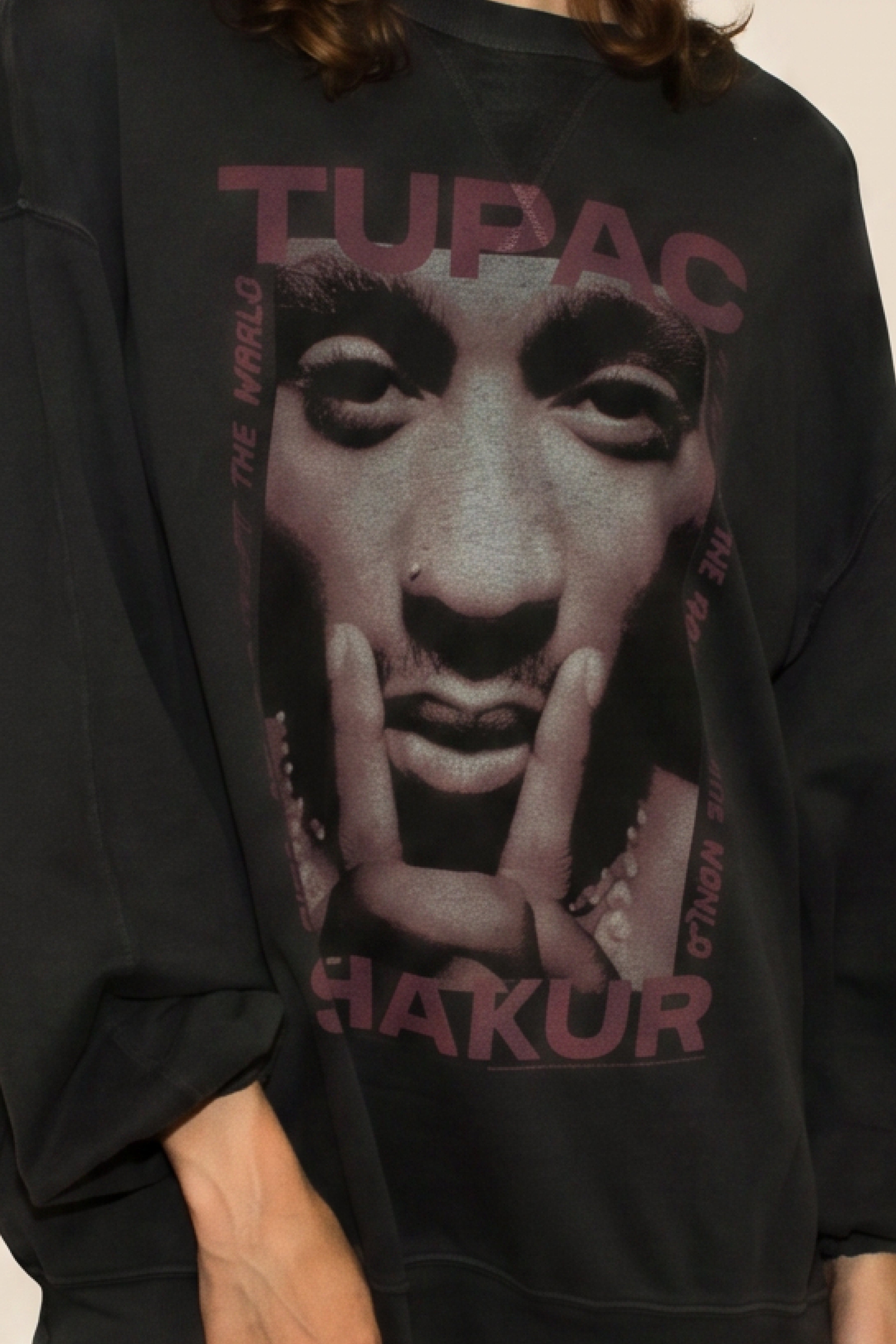 Tupac Me Against the World Pullover M view 3 (layer) - world pullover, against world pullover - shop at us.meeeshop