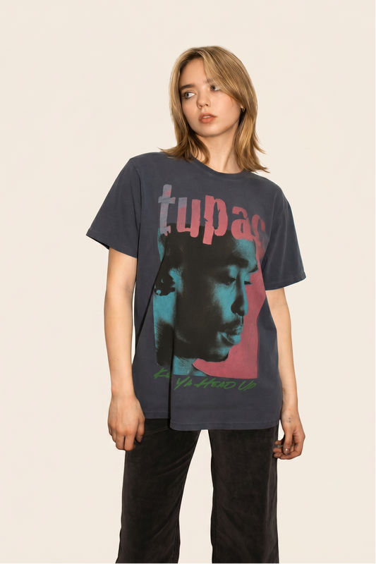 Tupac Keep Your Head up Tee in S - Tupac Shirt Keep Ya Head Up (top)