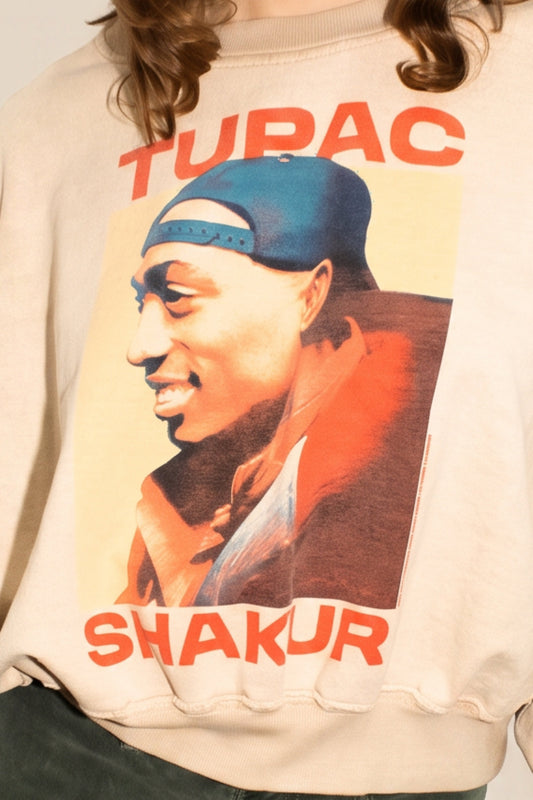 Tupac Shakur Sweatshirt in S view 2 - Tupac Shakur T Shirt (top)
