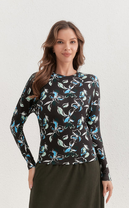 Twilight Fern Top in XS