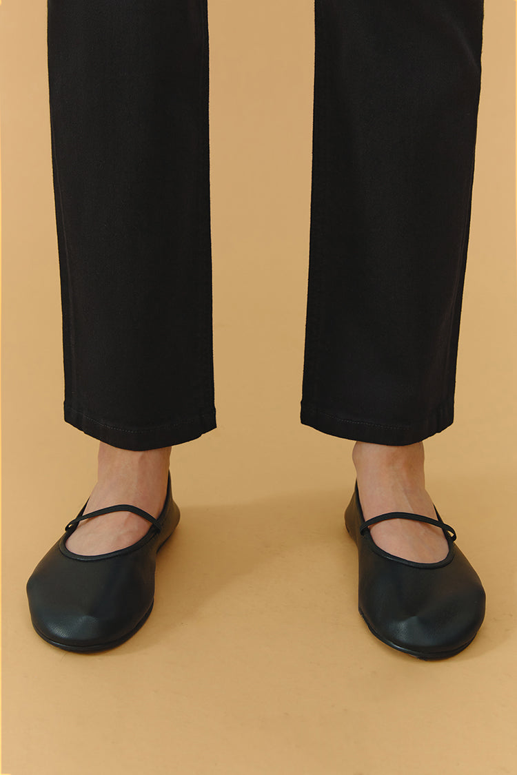 Two Shots High Rise Straight Crop Jeans Hj013 in Bad Romance view 10 - High-Waisted - Hj013 Jeans (bottom)
