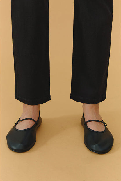 Two Shots High Rise Straight Crop Jeans Hj013 in Bad Romance view 10 - High-Waisted - Hj013 Jeans (bottom)