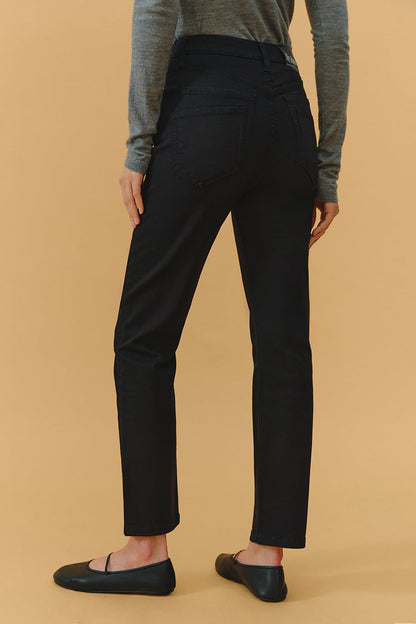 Two Shots High Rise Straight Crop Jeans Hj013 in Bad Romance view 7 - High-Waisted - Hj013 Jeans (bottom)