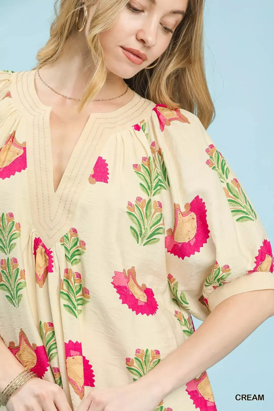 umgee abstract print Umgee Abstract Print Mini Dress view 4 (dress) - shop at us.meeeshop