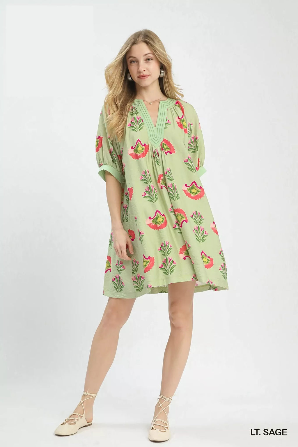 umgee abstract print Umgee Abstract Print Mini Dress view 4 (dress) - shop at us.meeeshop
