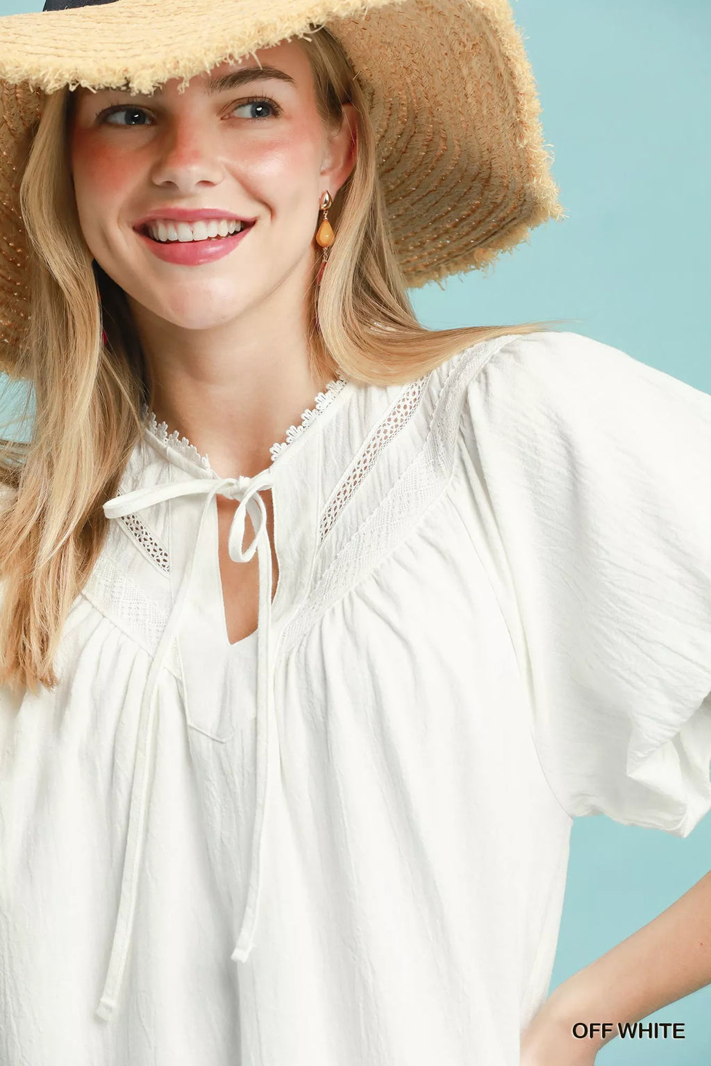 Umgee Flutter Sleeve Tassel Tie Ruffle Hem Mini Dress view 5 (dress) - umgee flutter sleeve top, umgee  - shop at us.meeeshop